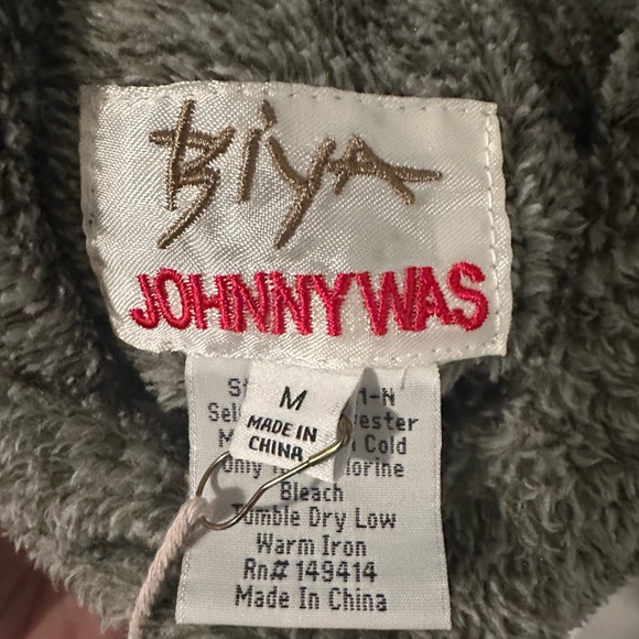 Biya Johnny Was Franky Reversible Jacket Pants Outfit - Medium NWT Tiger Multi - Picture 5 of 14